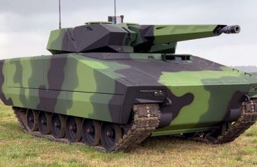 RHEINMETAL tests on composite rubber track on Lynx IFV have been successfully completed