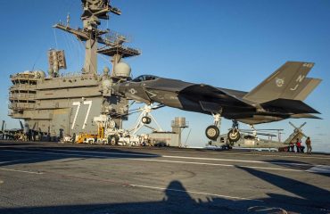 Aircraft carrier Bush conducts first at-sea MQ-25 unmanned tanker demo