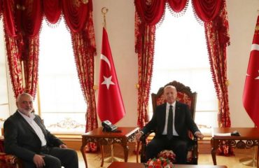 R. T. Erdogan kicks Hamas out of Turkey and prepares for a reunion with Israel