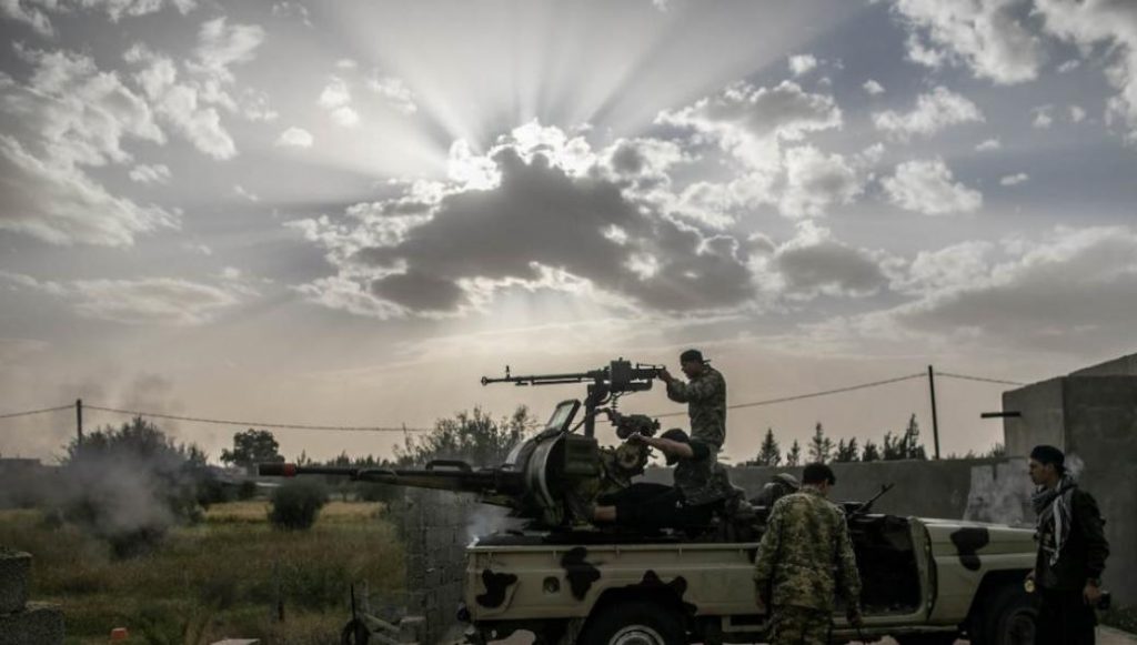 Armed clashes in Tripoli, Libya