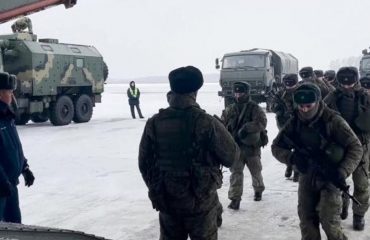 Fierce clashes between Russian forces and armed extremists in Kazakhstan