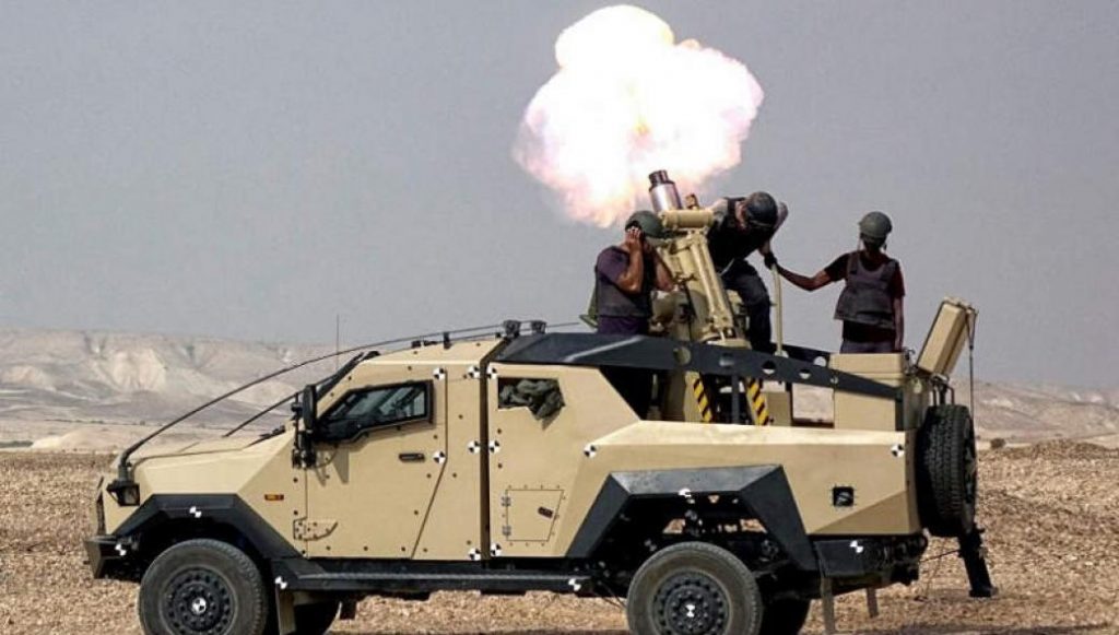 New version of the 120 mm SPEAR mortar from Elbit Systems