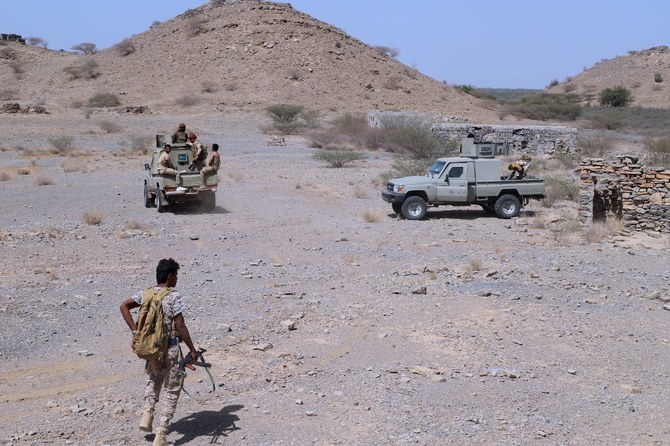 Coalition says 11 Houthi vehicles destroyed in strikes on Marib, Hajjah