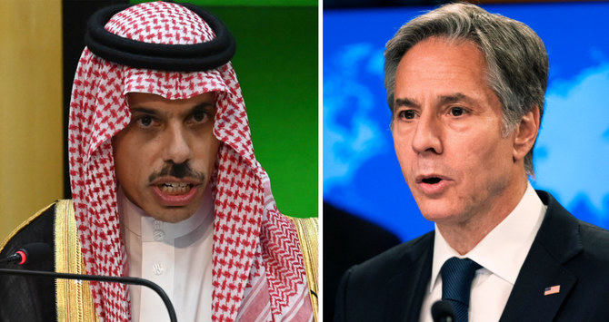 FM Prince Faisal, Blinken discuss strategic Saudi-US relations