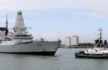 British Navy Demonstrates HMS Defender Capabilities