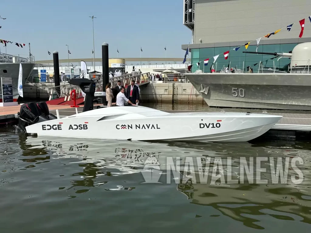 CMN NAVAL unveils DV10 Manned / Unmanned Interceptor